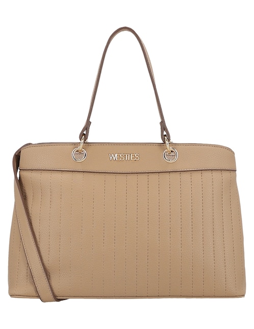 SATCHEL WESTIES, TAUPE