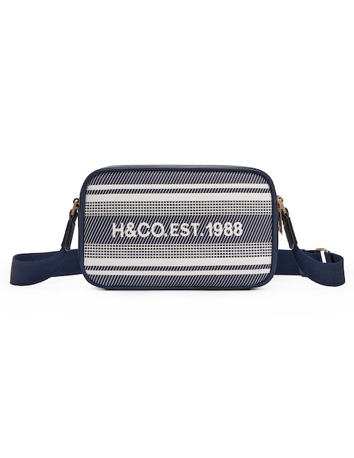 CROSSBODY H&CO, AZUL MARINO