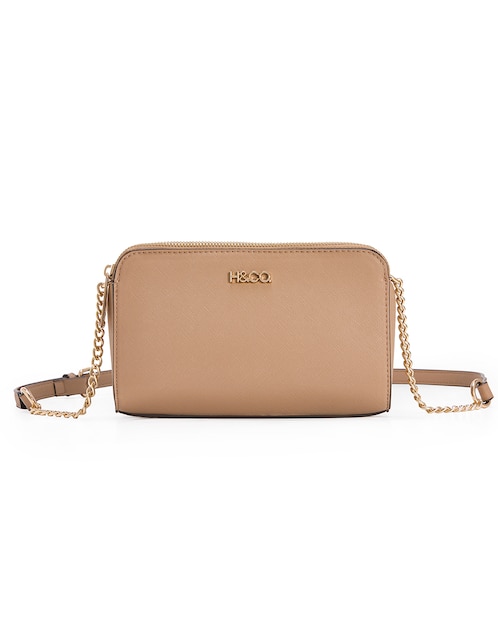 CROSSBODY H&CO, TAUPE