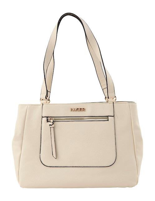 TOTE HUSER BASICS, BEIGE