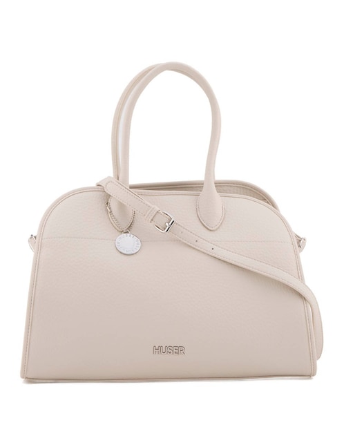 SATCHEL HUSER, BEIGE