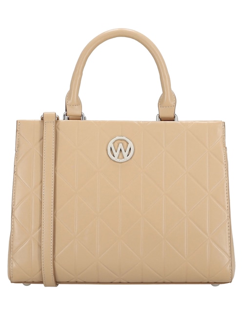 SATCHEL WESTIES, BEIGE