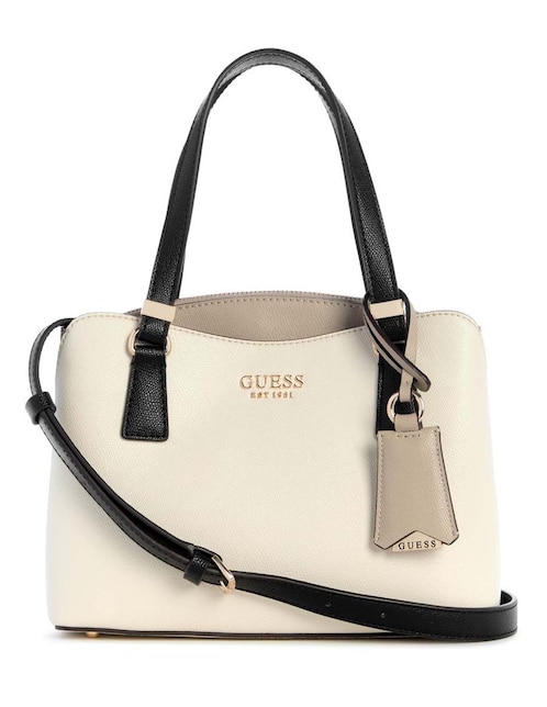 Bolsa satchel Guess Lyndi para mujer