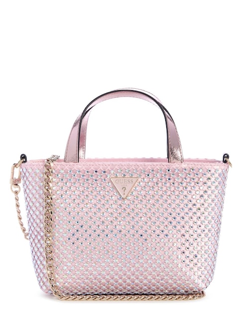 TOTE GUESS, ROJO CLARO