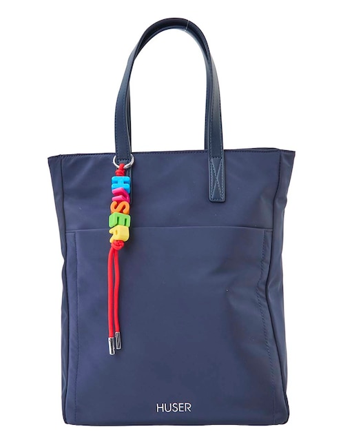 MOCHILA HUSER BACKPACK AA, AZUL MARINO