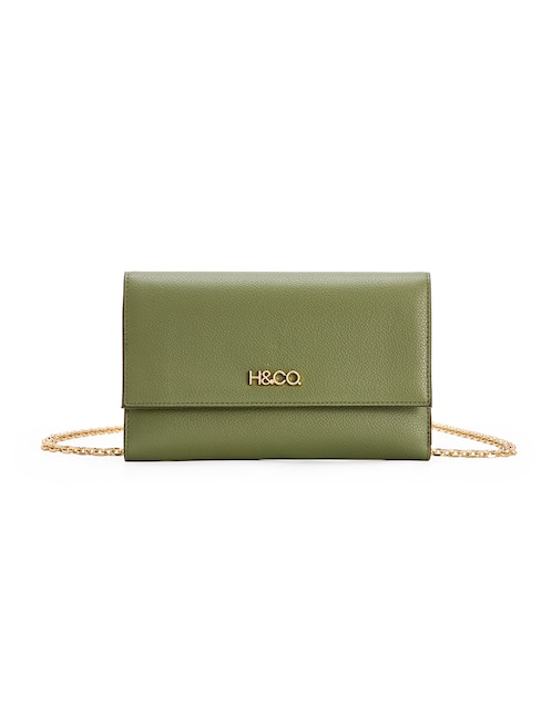 CARTERA H&CO CARTERA 8070, VERDE OLIVO