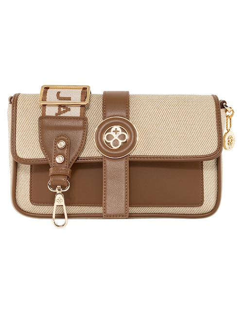 CROSSBODY JAIME IBIZA, CAFÉ CLARO