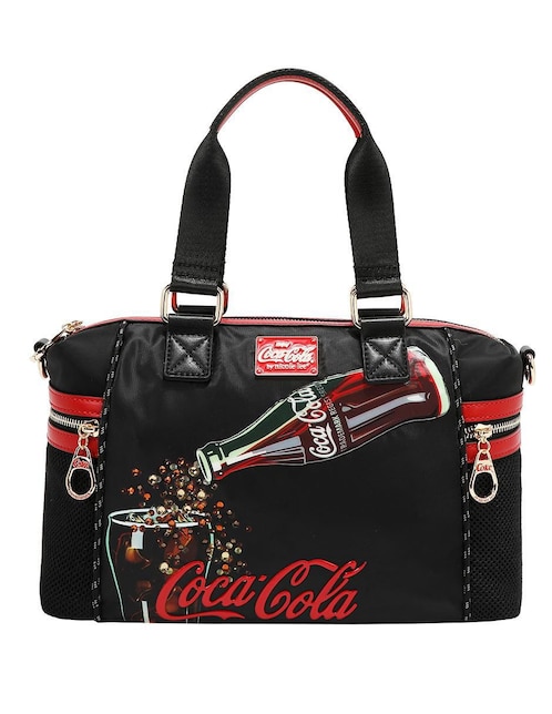 Bolsa shoulder Nicole Lee Coca-Cola para mujer