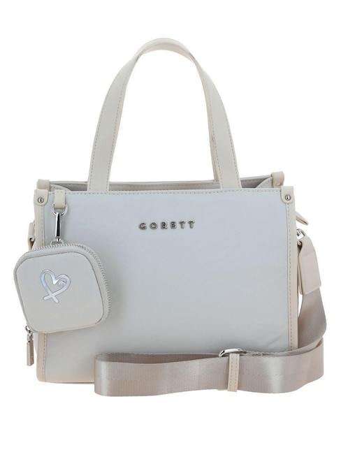 "set/bolsa" satchel gorett sin familia o coleccion no aplica "de" pelo sintético "para" (si aplica) mujer