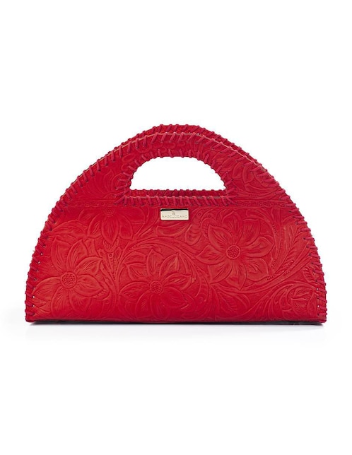 Bolsa satchel Angelozano de piel para mujer