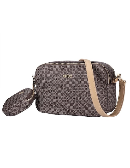 Bolsa crossbody Enso Signature Monogram para mujer