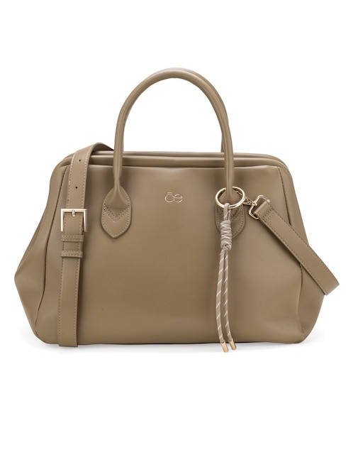 Bolsa satchel Ibidia de piel para mujer 1
