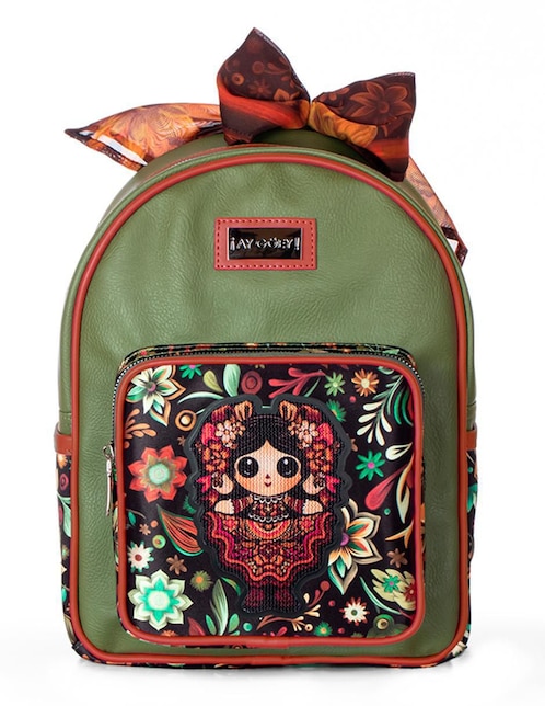 Backpack casual Friducha Ay Güey Petra para mujer