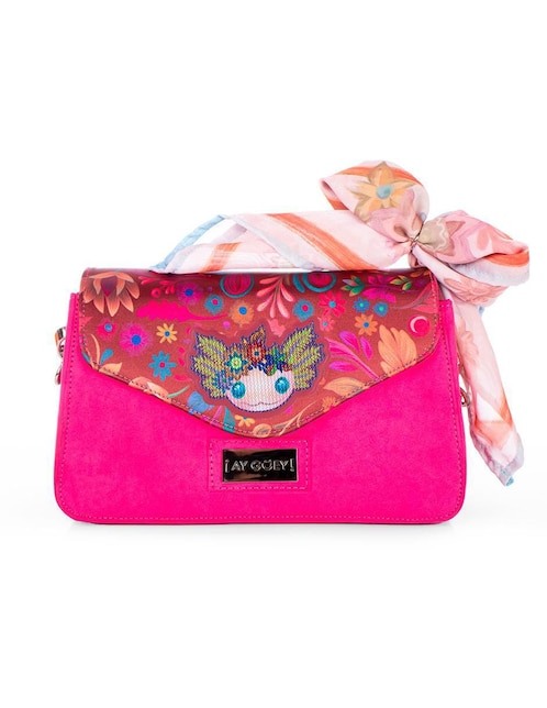 Bolsa flap Ay Güey Ajolote para mujer