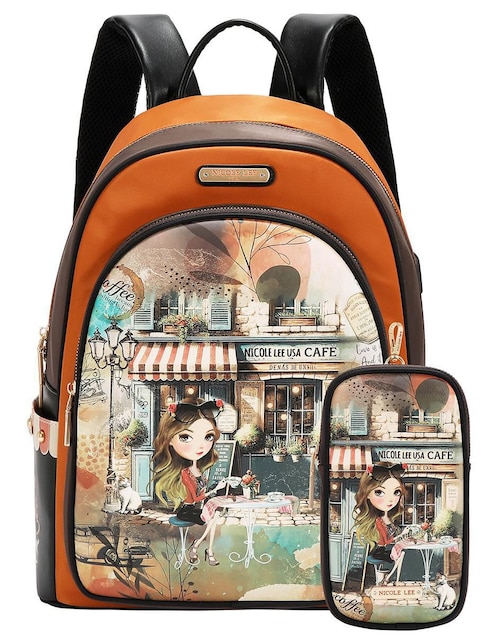 Backpack Nicole Lee Virtual Friend para mujer