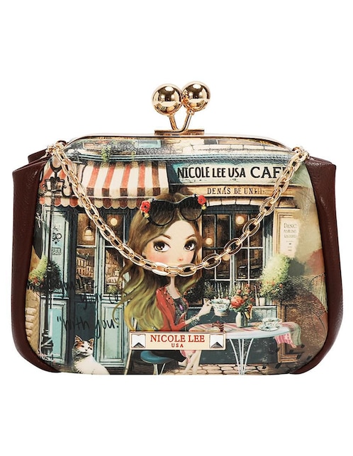 Bolsa satchel Nicole Lee Virtual Friend para mujer