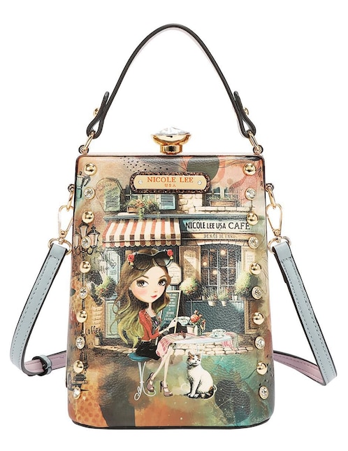 Bolsa crossbody Nicole Lee Virtual Friend para mujer