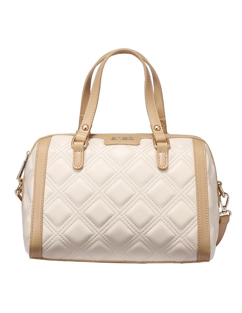 ENSO Bolsa bowler Enso Quilted Chic para mujer