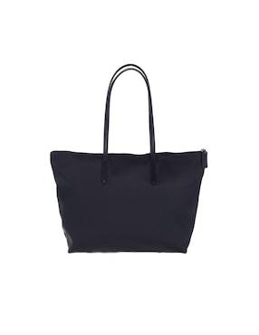 Bolsa tote Lacoste cierre azul marino