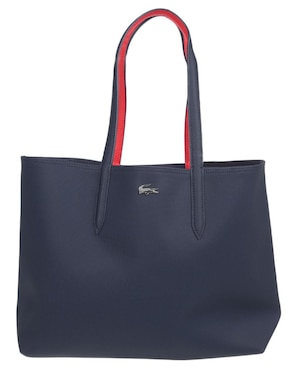 Bolsa Shopper Saffiano Lacoste Azul Marino