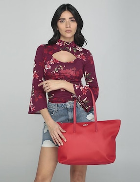 Bolsa tote Lacoste