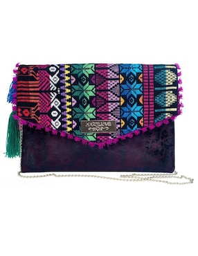 Bolsa Crossbody Mardi Love Piel Bordado Artesanal