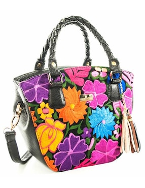 Bolsa satchel Angelozano México Querido de piel