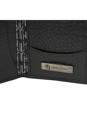Tarjetero Hj Hinojosa de piel para hombre
