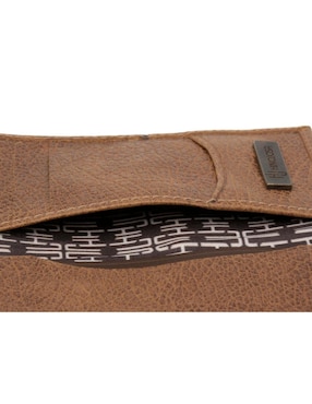 Tarjetero Hj Hinojosa de piel para hombre