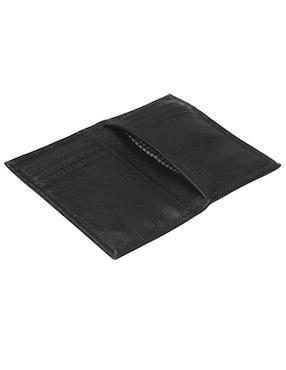 Tarjetero Hj Hinojosa de piel para hombre