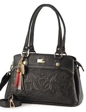 Bolsa satchel Angelozano México Querido de piel para mujer