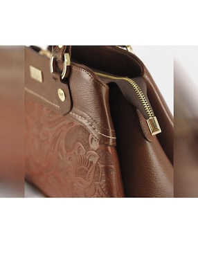 Bolsa satchel Angelozano México Querido de piel para mujer