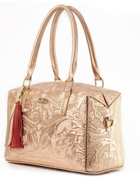 Bolsa bowler Angelozano México Querido de piel