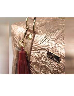 Bolsa bowler Angelozano México Querido de piel