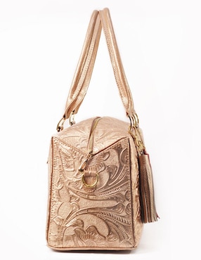 Bolsa bowler Angelozano México Querido de piel