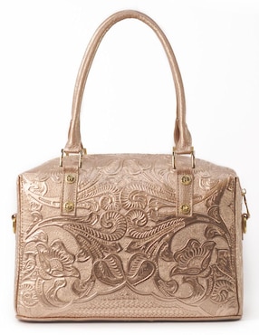 Bolsa bowler Angelozano México Querido de piel