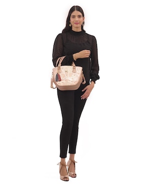 Bolsa satchel Angelozano México Querido de piel