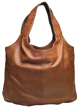 Bolsa hobo HJ Hinojosa piel con pompón