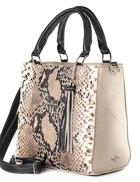 Bolsa satchel Angelozano México Querido de piel