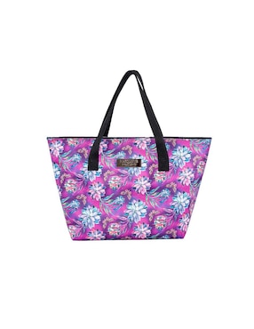 Bolsa Tote Mardi Love Con Diseño Floral