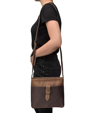 Bolsa crossbody Hj Hinojosa de piel para mujer