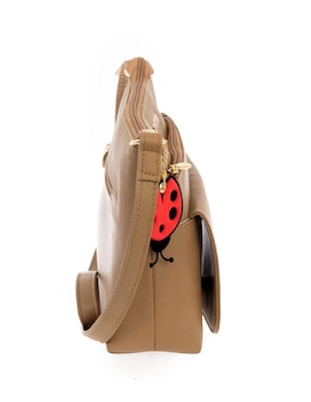 Bolsa crossbody Jennyfer 8882 con detalle floral bordado