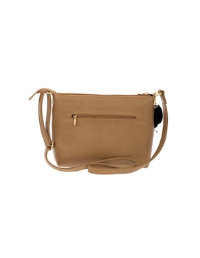 Bolsa crossbody Jennyfer 8882 con detalle floral bordado