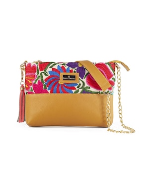 Bolsa Crossbody Angelozano México Querido De Piel