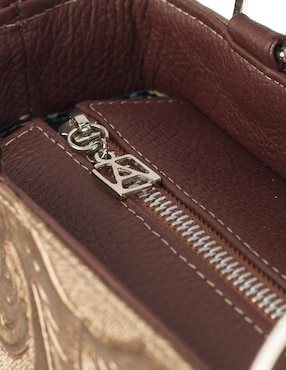 Bolsa satchel Angelozano México Querido de piel