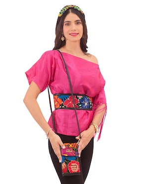 Bolsa crossbody Angelozano México Querido de piel