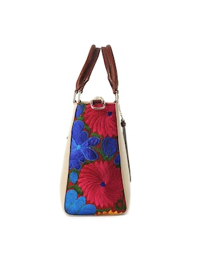 Bolsa satchel Angelozano México Querido de piel
