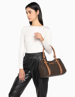 Bolsa satchel Calvin Klein para mujer