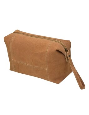 Cosmetiquera de viaje Hj Hinojosa Brooklyn de gamuza unisex