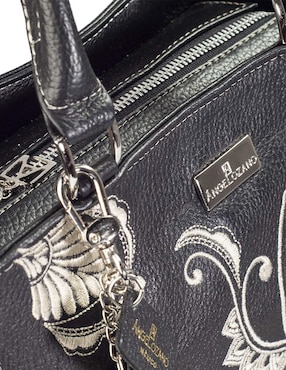 Bolsa satchel Angelozano México Querido de piel